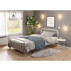 Bed LINDA 120, WHITE